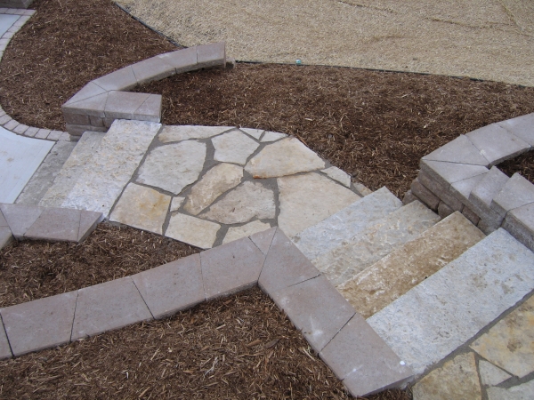 Fieldstone Walkway Design Fieldstone Walkway Design